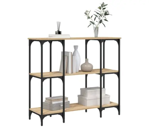 Konsoles Galdiņš, Koka Krāsa, 102X35X90 Cm, Inženierijas Koks Vidaxl Konsoles Galdiņš, Koka Krāsa, 102X35X90 Cm, Inženierijas Koks Vidaxl