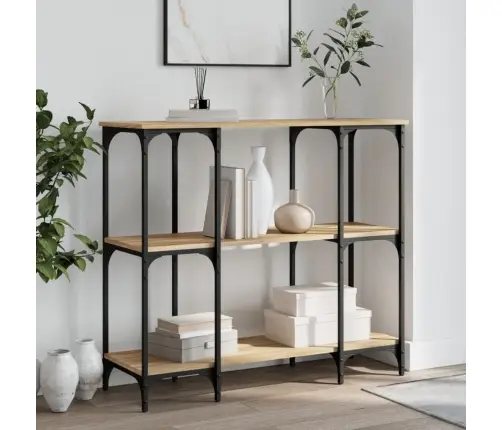 Konsoles Galdiņš, Koka Krāsa, 102X35X90 Cm, Inženierijas Koks Vidaxl Konsoles Galdiņš, Koka Krāsa, 102X35X90 Cm, Inženierijas Koks Vidaxl