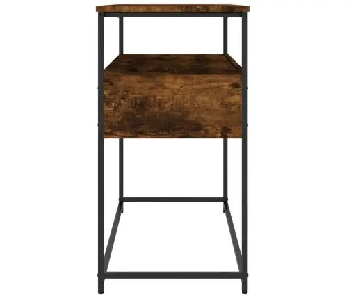 Konsoollaud, Suitsutatud Tamm, 100 X 40 X 75 cm Tehispuit Konsoollaud, Suitsutatud Tamm, 100 X 40 X 75 cm Tehispuit