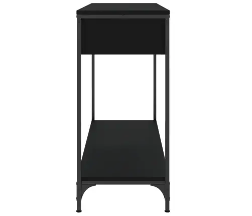 Konsoollaud, Must, 100 X 34,5 X 75 cm Tehispuit