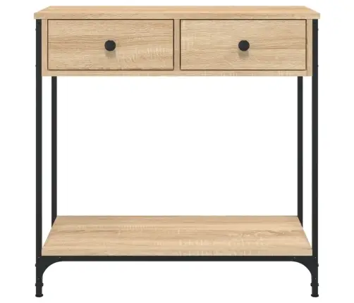 Kavos Staliukas, Sonoma Ąžuolo, 75X34,5X75cm Apdirbta Mediena