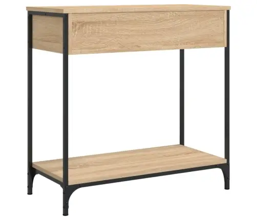 Kavos Staliukas, Sonoma Ąžuolo, 75X34,5X75cm Apdirbta Mediena