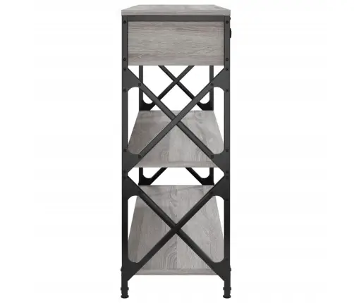 Konsoollaud, Hall Sonoma Tamm, 100 X 28 X 75 cm Tehispuit