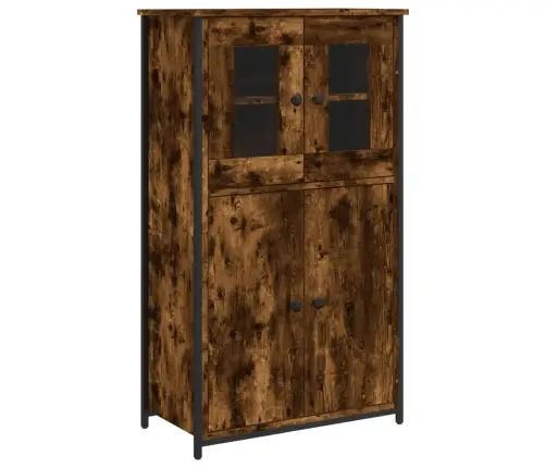 Augstais Skapītis, Ozola, 62X32X106,5 Cm, Inženierijas Koks Vidaxl