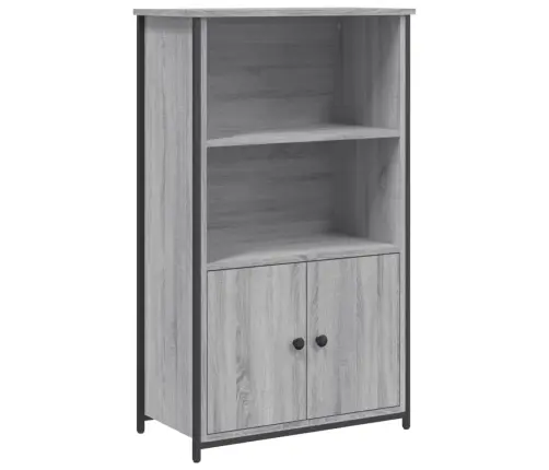 Augstais Skapītis, Pelēka Ozolkoka Krāsa, Inženierijas Koks Vidaxl