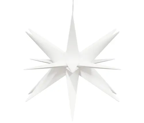 Jõulutuli Led-Valgustusega, Kokkupandav, Valge, 43 Cm