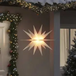 Jõulutuli Led-Valgustusega, Kokkupandav, Valge, 100 Cm
