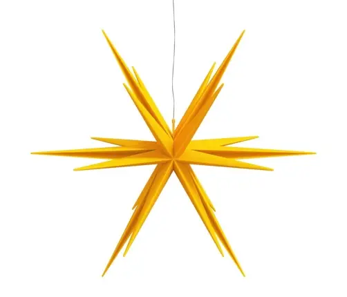 Ziemassvētku Lampa Ar Led, Salokāma, Dzeltena, 100 Cm Vidaxl