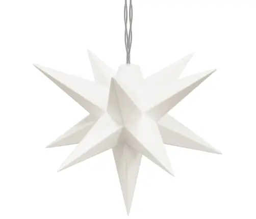 Ziemassvētku Lampiņa, 10 Led, Balta, 10 Cm Vidaxl