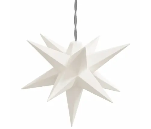 Ziemassvētku Lampiņa, 10 Led, Balta, 10 Cm Vidaxl
