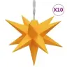 Ziemassvētku Lampiņa, 10 Led, Dzeltena, 10 Cm Vidaxl Ziemassvētku Lampiņa, 10 Led, Dzeltena, 10 Cm Vidaxl