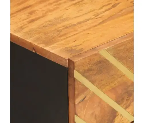 Naktinė Spintelė, Ruda Ir Juoda, Mango Medienos Masyvas