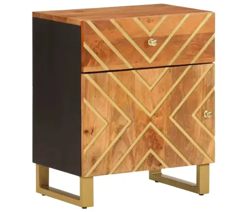 Öökapp, Pruun Ja Must, 50X33X60 cm Mangopuit