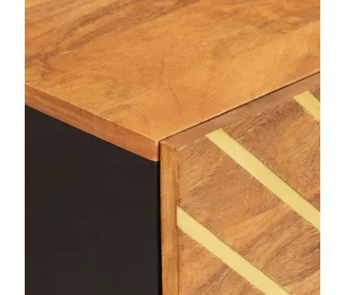 Öökapp, Pruun Ja Must, 50X33X60 cm Mangopuit