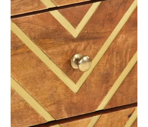 Öökapp, Pruun Ja Must, 50X33X60 cm Mangopuit