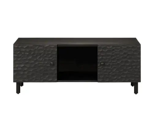 Kafijas Galdiņš, 100X54X40 Cm, Melns, Mango Masīvkoks Vidaxl