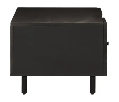 Kafijas Galdiņš, 100X54X40 Cm, Melns, Mango Masīvkoks Vidaxl