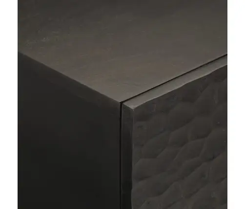 Kafijas Galdiņš, 100X54X40 Cm, Melns, Mango Masīvkoks Vidaxl