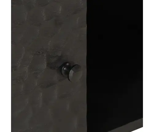 Kafijas Galdiņš, 100X54X40 Cm, Melns, Mango Masīvkoks Vidaxl