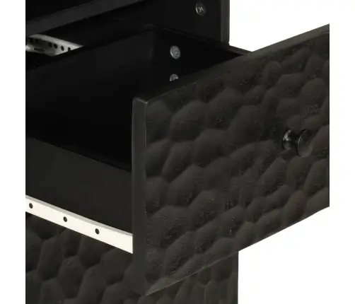 Vonios Kambario Spintelė, Juoda, 38X33X160cm Mango Masyvas