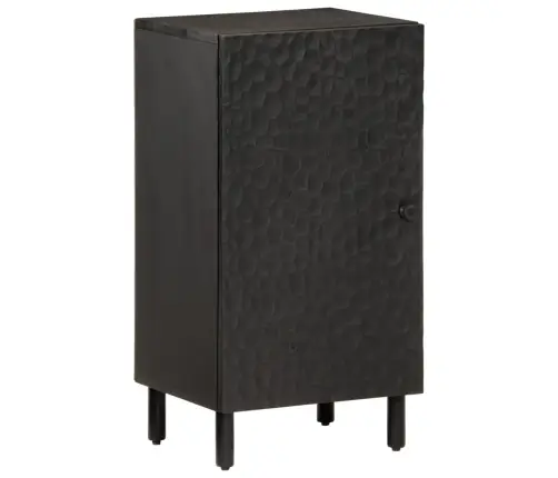 Skapītis, 40X33X75 Cm, Melns, Mango Masīvkoks Vidaxl Skapītis, 40X33X75 Cm, Melns, Mango Masīvkoks Vidaxl