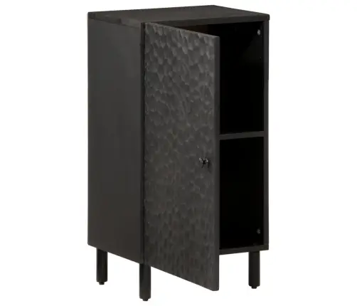 Skapītis, 40X33X75 Cm, Melns, Mango Masīvkoks Vidaxl Skapītis, 40X33X75 Cm, Melns, Mango Masīvkoks Vidaxl