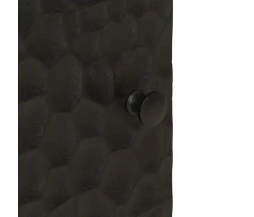 Augstais Skapītis, 40X33X110 Cm, Melns, Mango Masīvkoks Vidaxl