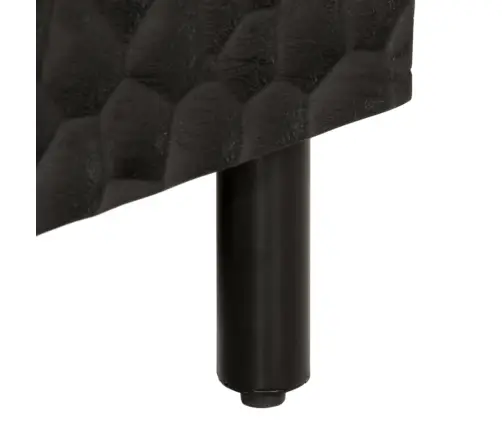 Augstais Skapītis, 40X33X110 Cm, Melns, Mango Masīvkoks Vidaxl