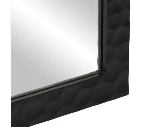 Vonios Veidrodis, Juodas, 50X70X2,5cm Mango Masyvas Ir Stiklas