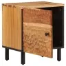 Naktinės Spintelės, 2Vnt., 40X33X46cm Akacijos Masyvas