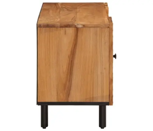 Tv Skapītis, 105X33X46 Cm, Akācijas Masīvkoks Vidaxl