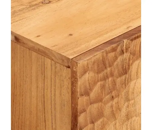 Tv Skapītis, 105X33X46 Cm, Akācijas Masīvkoks Vidaxl