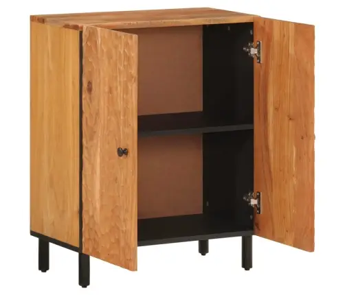 Skapītis, 60X33X75 Cm, Akācijas Masīvkoks Vidaxl