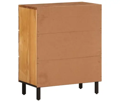 Skapītis, 60X33X75 Cm, Akācijas Masīvkoks Vidaxl