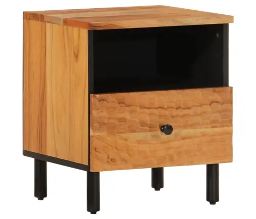 Naktsskapīši, 2 Gab., 40X33X46 Cm, Akācijas Masīvkoks Vidaxl