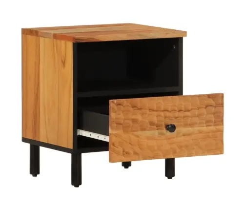 Naktsskapīši, 2 Gab., 40X33X46 Cm, Akācijas Masīvkoks Vidaxl