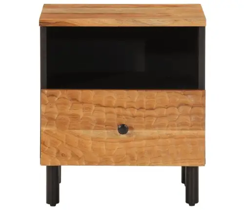 Naktsskapīši, 2 Gab., 40X33X46 Cm, Akācijas Masīvkoks Vidaxl