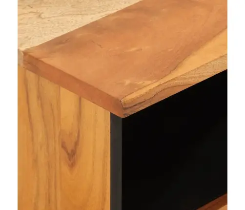 Naktsskapīši, 2 Gab., 40X33X46 Cm, Akācijas Masīvkoks Vidaxl