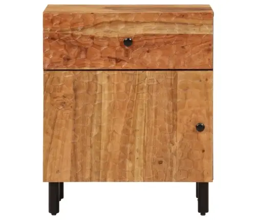 Naktinė Spintelė, 50X33X60cm Akacijos Medienos Masyvas