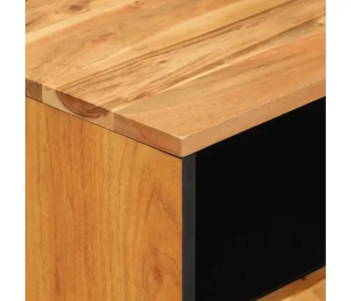 Naktsskapītis, 50X33X60 Cm, Akācijas Masīvkoks Vidaxl