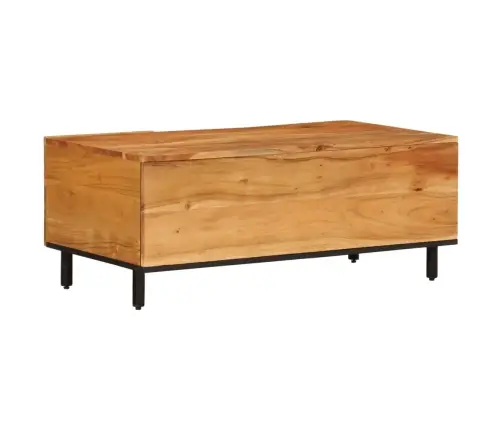 Kohvilaud, 100 X 54 X 40 cm Akaatsiapuit