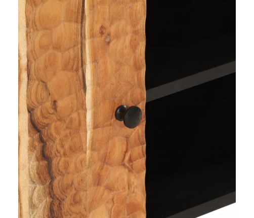Tv Skapītis, 80X33X46 Cm, Akācijas Masīvkoks Vidaxl