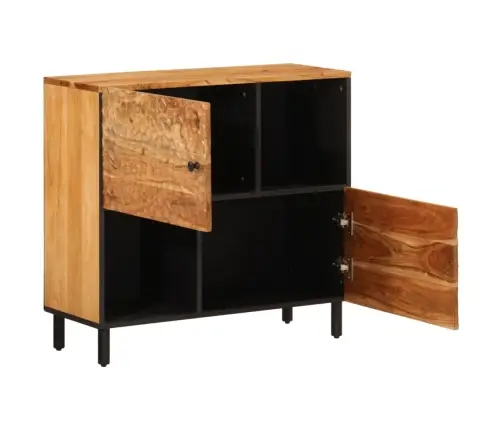 Šoninė Spintelė, 80X33X75cm Akacijos Medienos Masyvas