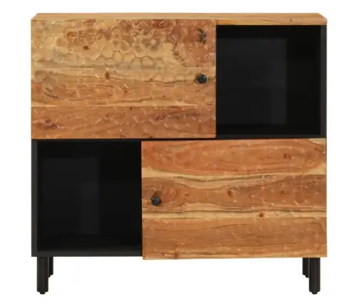 Šoninė Spintelė, 80X33X75cm Akacijos Medienos Masyvas