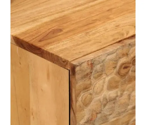 Šoninė Spintelė, 80X33X75cm Akacijos Medienos Masyvas