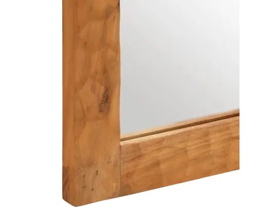 Spogulis, 50X70X2,5 Cm, Akācijas Masīvkoks Un Stikls Vidaxl