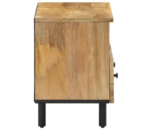 Televizoriaus Spintelė, 70X33X46cm Mango Medienos Masyvas