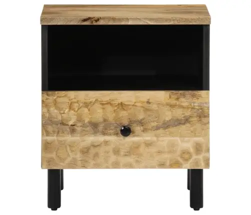 Naktsskapītis, 40X33X46 Cm, Mango Masīvkoks Vidaxl