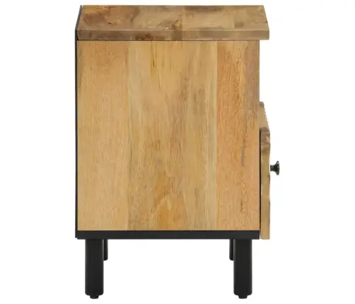 Naktsskapītis, 40X33X46 Cm, Mango Masīvkoks Vidaxl