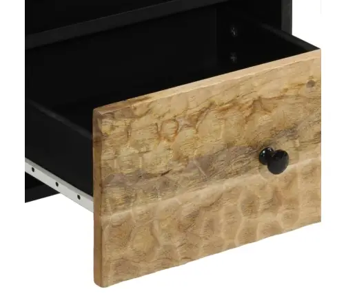 Naktsskapītis, 40X33X46 Cm, Mango Masīvkoks Vidaxl